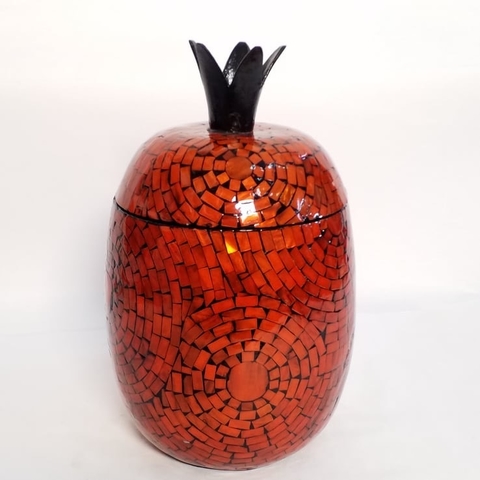 Potiche granada naranja - comprar online