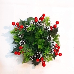 Centro navideño 20 cm de diámetro