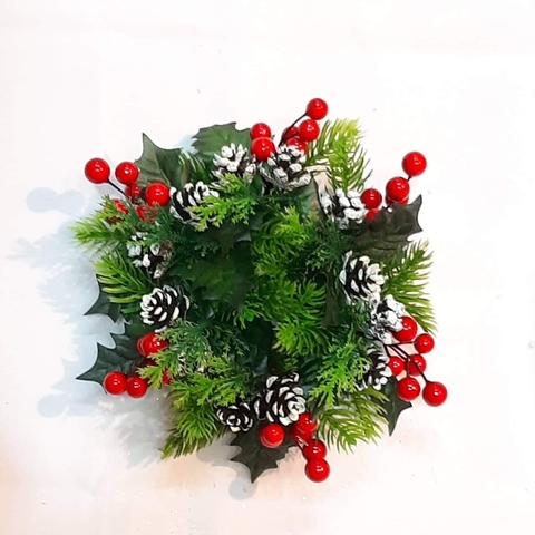 Centro navideño 20 cm de diámetro