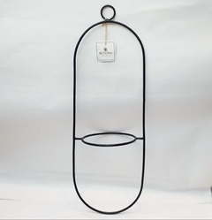 Porta maceta x 1 de hierro - comprar online