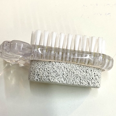 Cepillo uñas acrilico con piedra pomes