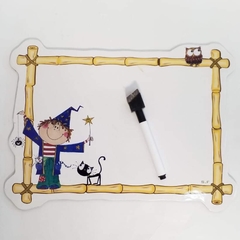 Pizarra y marcador mago - comprar online