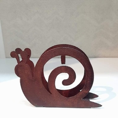 Porta espiral caracol óxido - Erre objetos+deco