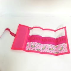 Cartuchera quitapesares desplegable arcoiris con velcro - Erre objetos+deco