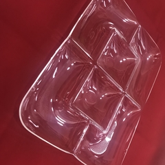 Copetinero acrílico x 6 rectangular - comprar online