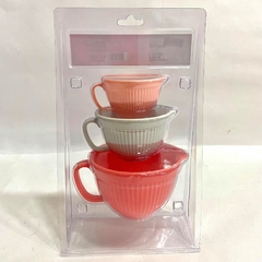 Set x 3 Bowl medidores de melamina