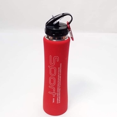 botella deportiva aluminio varios colores