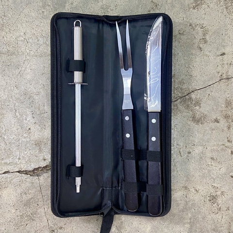 Set de asado en valija x 3 - comprar online