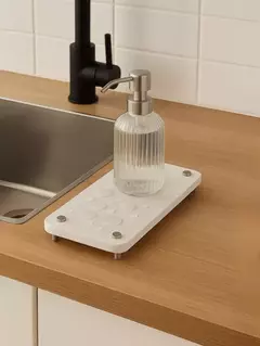 Bandeja gris absorbente para mesada - comprar online