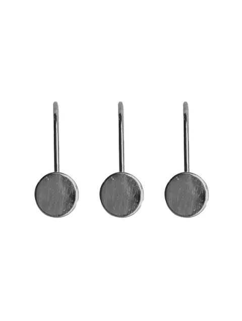 Gancho de cortina cronado redondo - comprar online