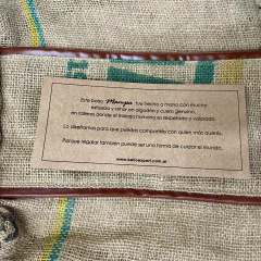 Bolso tinki café sustentable de alpillera