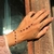 Pulseira Hand Chain de Prata com Ametista - comprar online