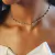 Chocker Amarração Pérola Negra