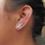 Brinco Ear Cuff Folha Riscada - comprar online