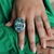 Imagem do Anel Oval 4 Aros Abalone