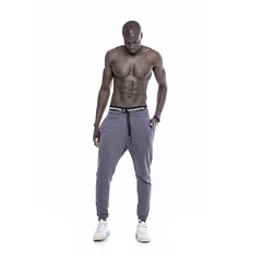 CALÇA MOLETOM CINZA TURN ON
