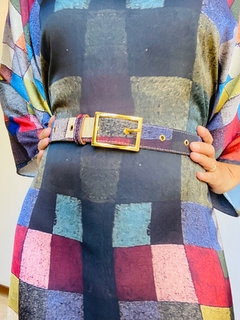 Imagem do Vestido Maxi Curto Cetim Paul Klee Colorido