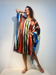 Vestido Maxi Curto Cetim Klee - loja online