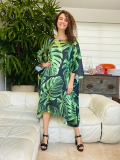 Vestido Máxi Curto Cetim Costela de Adão - comprar online