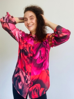Camisa Social Crepe Le Rose - loja online