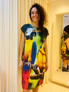 Vestido Kaftan Cetim Arara - buy online