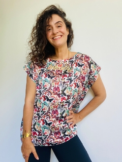 Camiseta Kaftan Cetim Borboleta - buy online