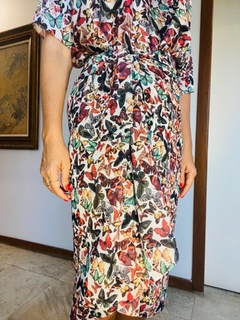 Lenço Chiffon 140x100cm Borboletas - loja online