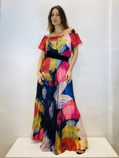 Saia Plissada Crepe Kupkla - ALESSA