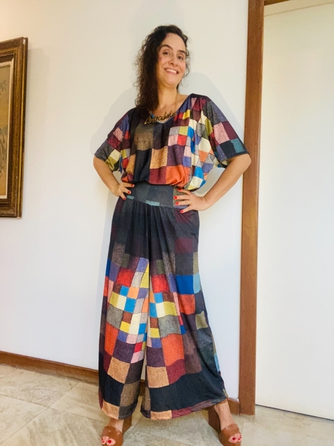 Camiseta Morcego V Jersey Paul Klee Colorido