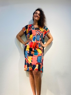 Vestido Kaftan Jersey Fabienne - online store