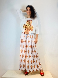 Calça Pantalona Jersey Santo Antonio on internet