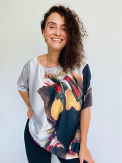 Camiseta Morcego Cetim Tucano