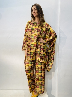 Image of Camiseta Maxi Cetim Macarron