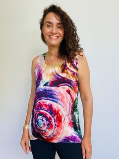 Regata Básica Seda Pura Concha Color - comprar online