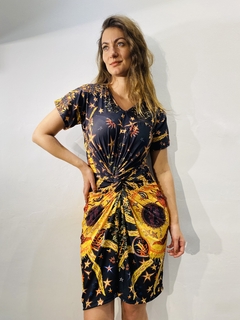 Vestido Torcido Jersey Sol - ALESSA