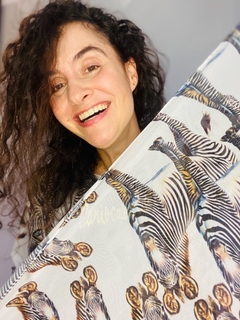 Lenço Chiffon 140x100cm Zebra