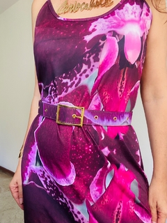 Vestido Alcinha Jersey Orquídea Vinho - buy online