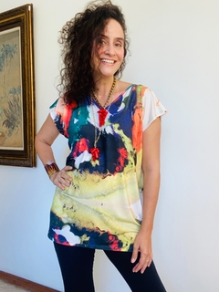Camiseta Kaftan V Jersey Comunhão