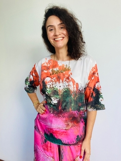 Camiseta Básica Tafetá Porta Bandeira - online store