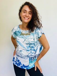 Camiseta Kaftan Malha Veste Rio