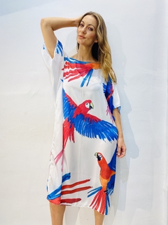 Vestido T Cetim Arara - comprar online