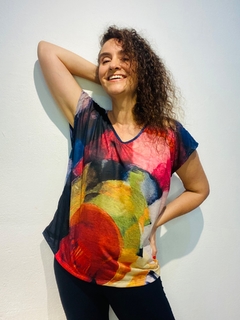 Camiseta Kaftan Vual de Malha Kupkla - online store