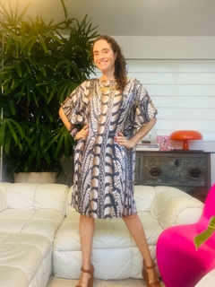 Vestido T Cetim Faisão Corrido na internet