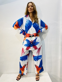Calça Elástico Crepe Arara - loja online