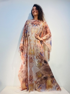 Vestido Maxi Longo Paetê Giardino - ALESSA
