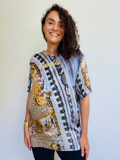 Camiseta Básica Seda Pura Cupula Ouro - buy online