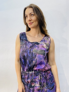 Regata Básica Tafetá Monet Roxo na internet