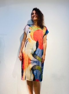 Vestido Kaftan Cetim Kupkla on internet