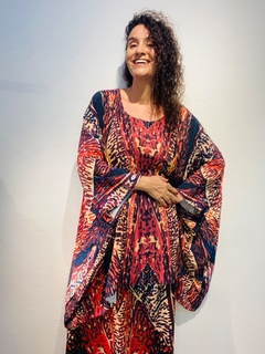 Camiseta Plissada Crepe Leque - ALESSA