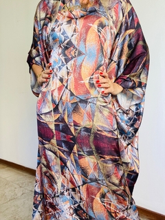 Vestido Maxi Longo Cetim Pop Brown - buy online